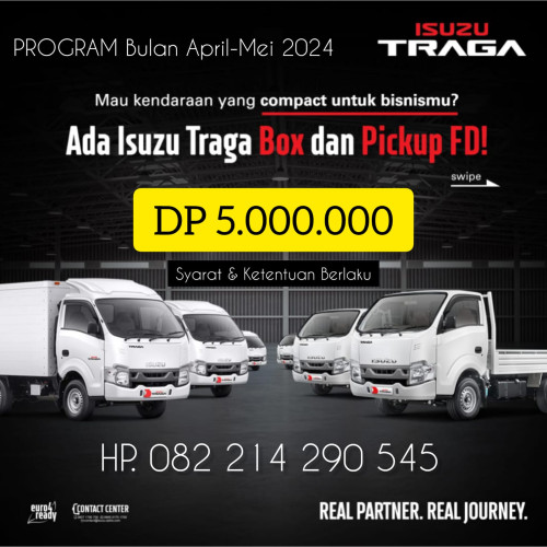 Isuzu Traga Box dan Pickup FD Garut